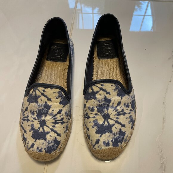 Tory Burch women Espadrille shoes, flat, Sz 6.5 - Picture 2 of 11